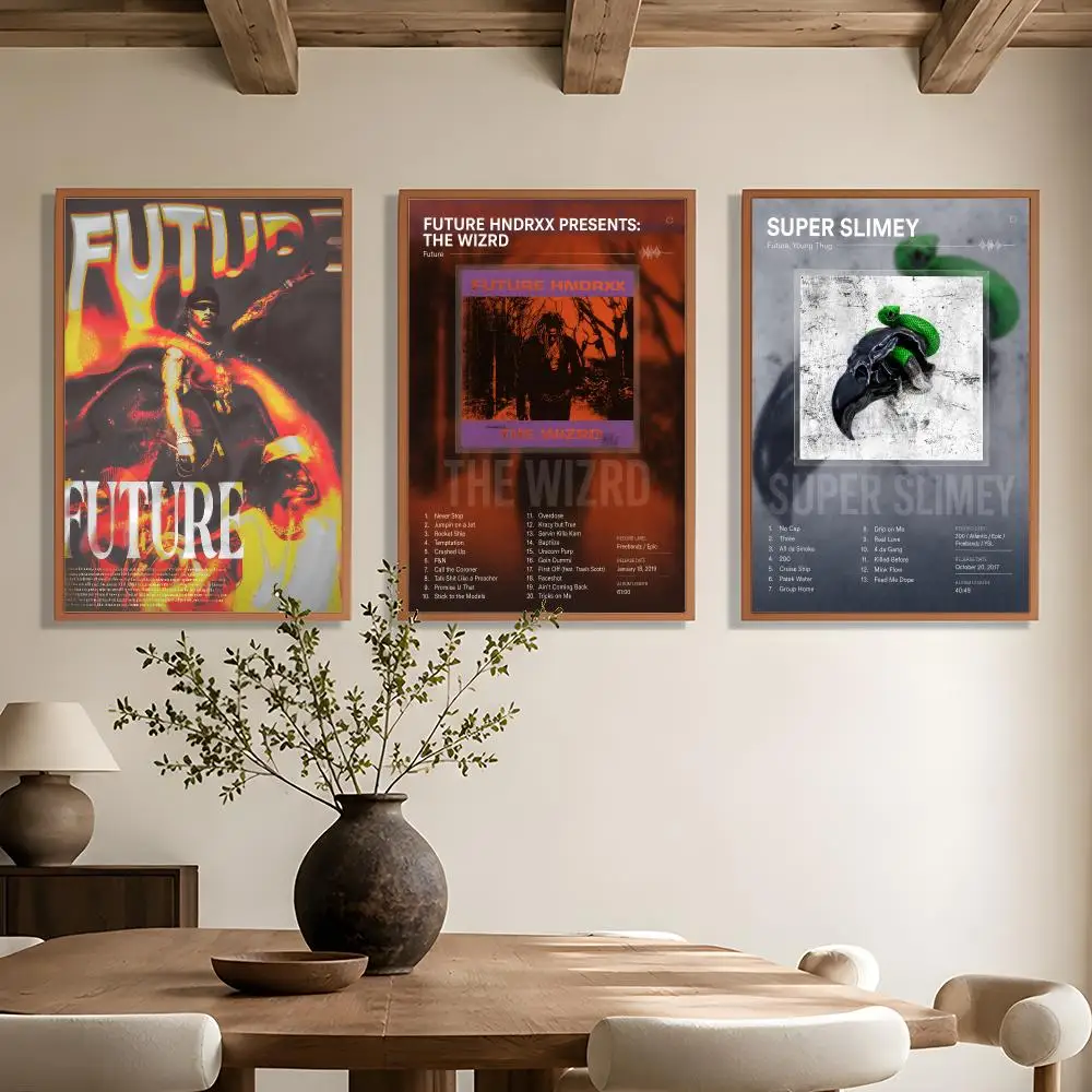 Rapper HipHop F-Future Poster Wall Art Poster HD Waterproof PP Print Bedroom Living Room Office Decor Gift