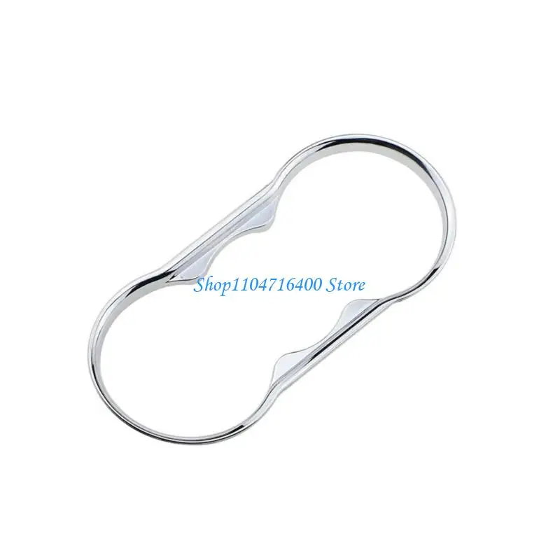 y1gd Excellent Fit ABS Cup Holder Cover & Trim Cup Frame for Fiesta MK7 Use