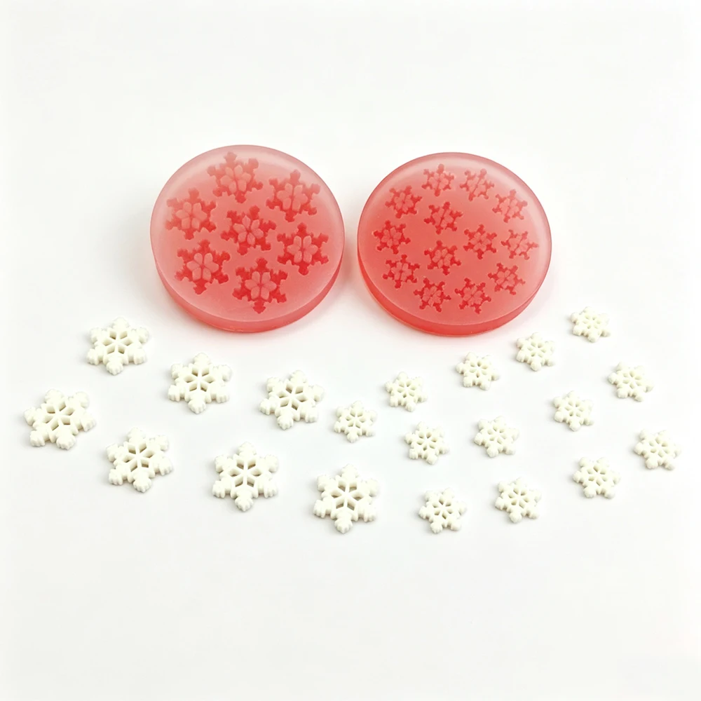 Kitchen Accessories Snowflake Cooking Tools Cake Decorating Silicone Mold Foe Baking Fondant Sugar Eid Craft Pastry Candy