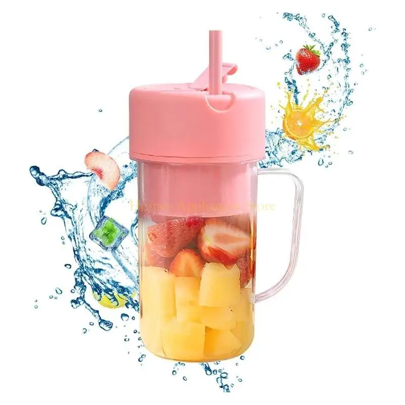 D0AB Juicer Fruit Mixer Oplaadbare Kleine saps met handvat waterdicht