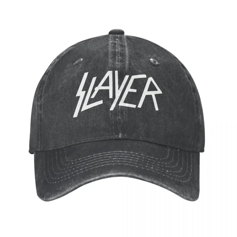 

Vintage Slayers Logo Baseball Caps For Men Women Anressed Cotton Snapback Cap Outdoor Exercise Caps Hat