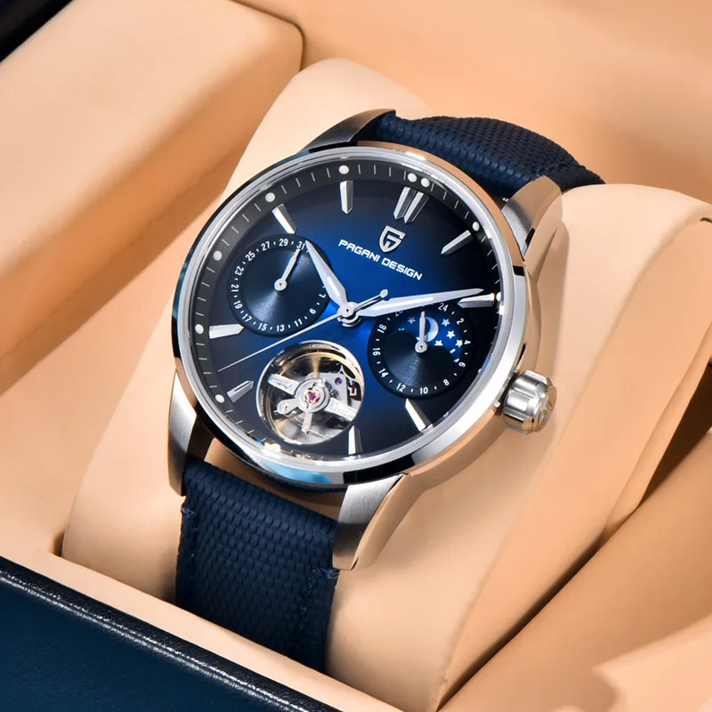 Montre Homme PAGANI DESIGN Mechanical Business Watch for Man Brand Luxury Automatic Wrist Watch Men 100M Waterproof Reloj Hombre