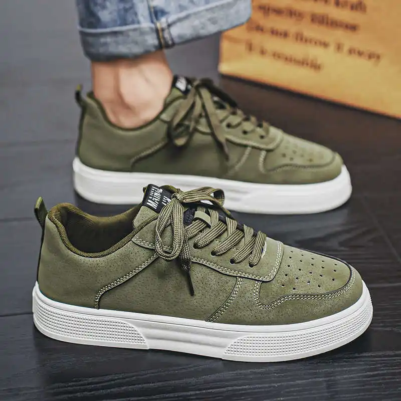 Platforme Synthetic Leather Men Shoes Size 46 Running Flat Sneakers Man Tennis Man Sports Ternis High-end Basctt Tenix