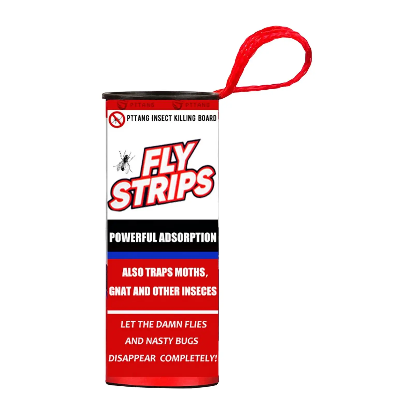 Fly Glue Paper Catcher Ribbon Fly Strips Indoor Sticky Hanging Sticky Fly Strips for Home, Windows, Outdoors