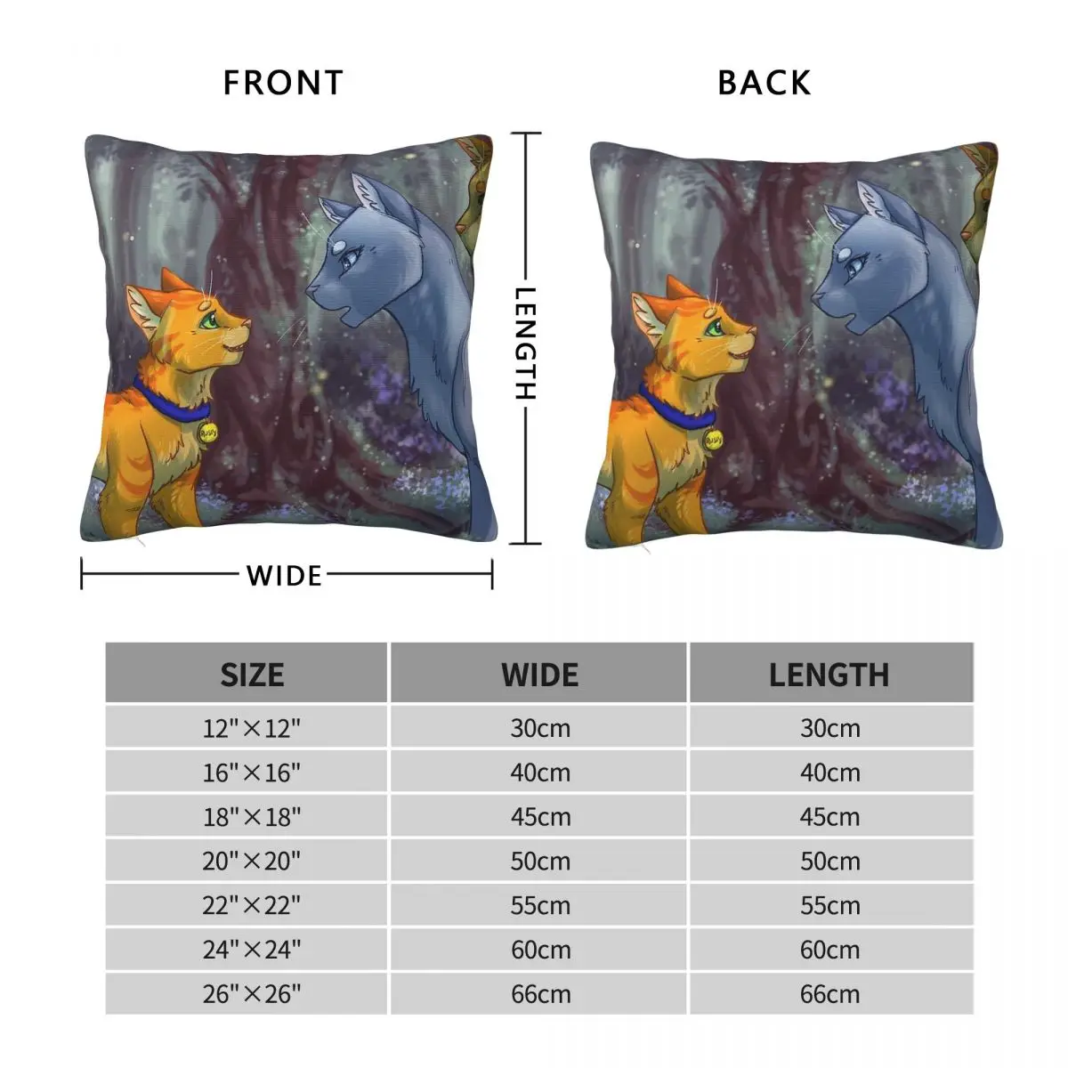 Rusty Meets Bluestar Square Pillowcase Polyester Linen Velvet Printed Zip Decorative Sofa Seater Cushion Cover