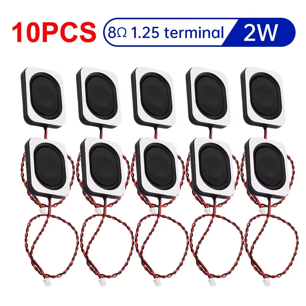 1-10PCS 4 Ohm 3W / 8 Ohm 2W Speaker Square Small Cavity Notebook Computer 3525/2535 Ultra-Thin Box Speaker