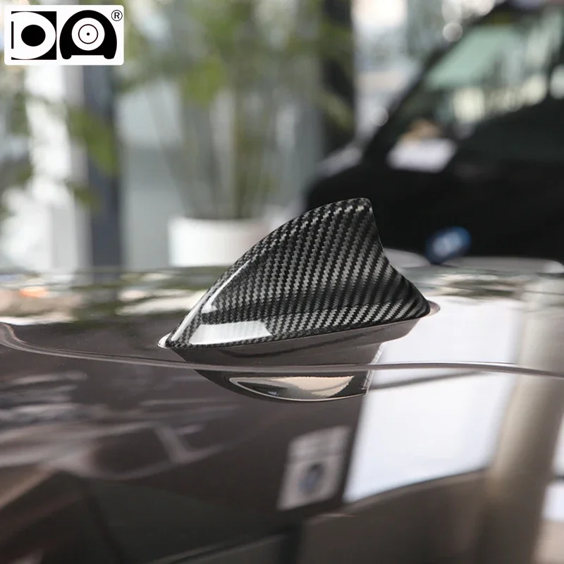 Real 3K Dry Carbon Fiber Car Shark Fin Antenna Shell Cover Suitable for BMW F31 F34 GT G31 G32 GT G01 G08 G02 F15 F85 G05 F16