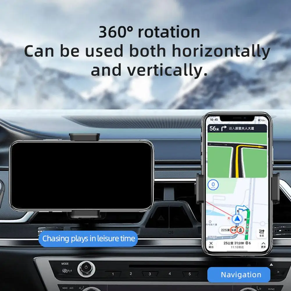 

Universal Car Bracket Mobile Phone Holder Stand Car Phone Stand For Car Air Outlet Mount Car Cell Phone Support Car Phone H J2I6