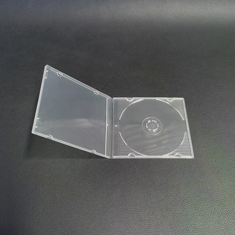1PC 8CM ReadStar Transparent PP  Standard DVD Case 3Inch CD Package Portable CD Storage Box
