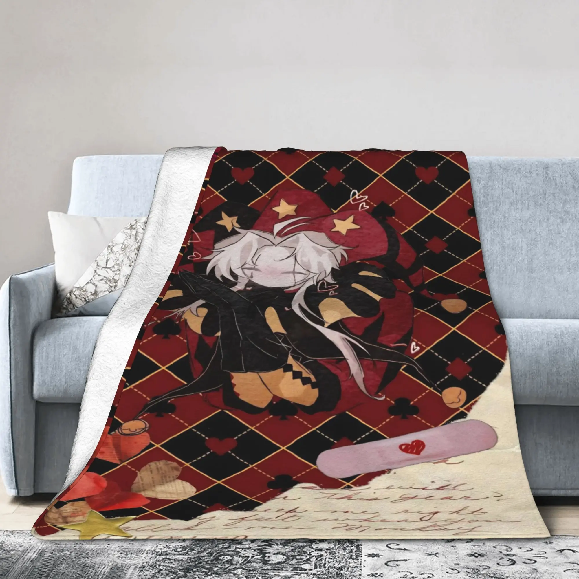 Pierrots The Freak Circus Merch Blanket Soft Flannel  Throw Blanket Relax Bedspread