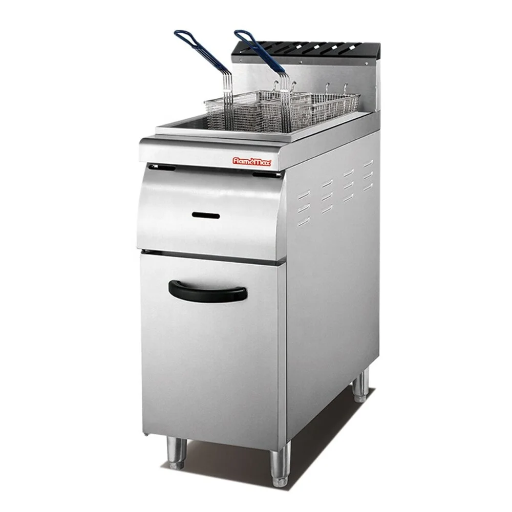 for HGF-70A Flamemax Single Tank Fried Chicken French Fries Commercial Gas Deep Fryer Machine