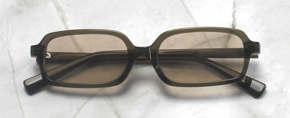 Y2K Acetat Rahmen Kleine Rechteck Sonnenbrille Frauen Polarisierte Sonnenbrille Für Männer Outdoor Gradienten Linsen Koreanischen Stil UV400 – Detail 2