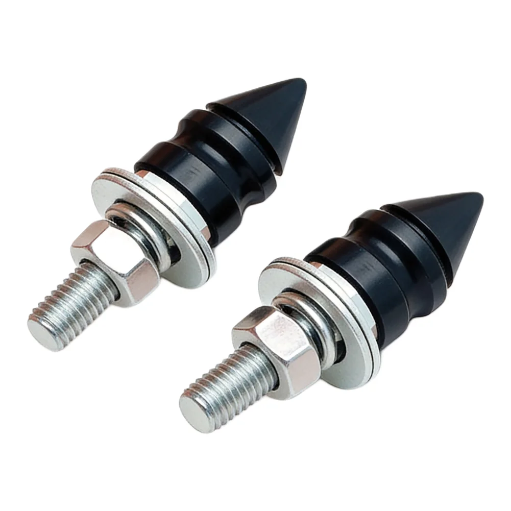 Motorcycle Bolts License Plate Screws For License Plate Decoration Easy Installation Variety Of Finishes Decorative Spire Cap