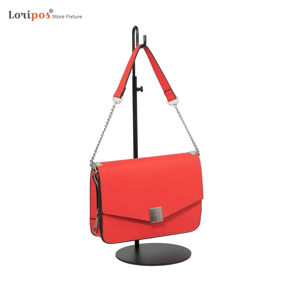 Imagem -05 - Gancho de Metal Suporte Bolsa Rack Titular Bolsa Rack Prateleira Armários Bolsa Exposição Janela Exibição Rack Bolsa Pendurado Gancho Suporte