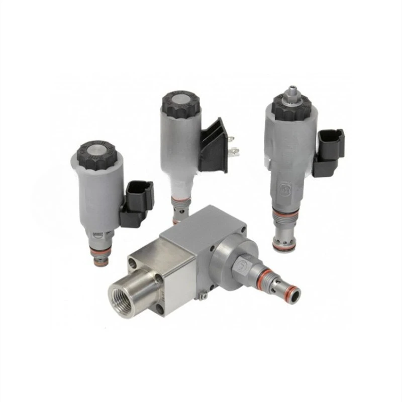 Directional valve, low leakage, wet armature coil design