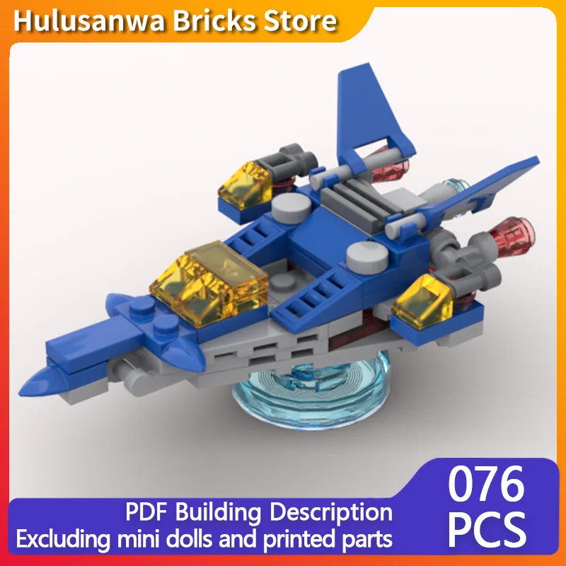 

Популярная игровая модель MOC, строительные кирпичи, классический автомобиль, космический корабль, модульная технология, подарки, праздник, сборка, детские игрушки, костюм