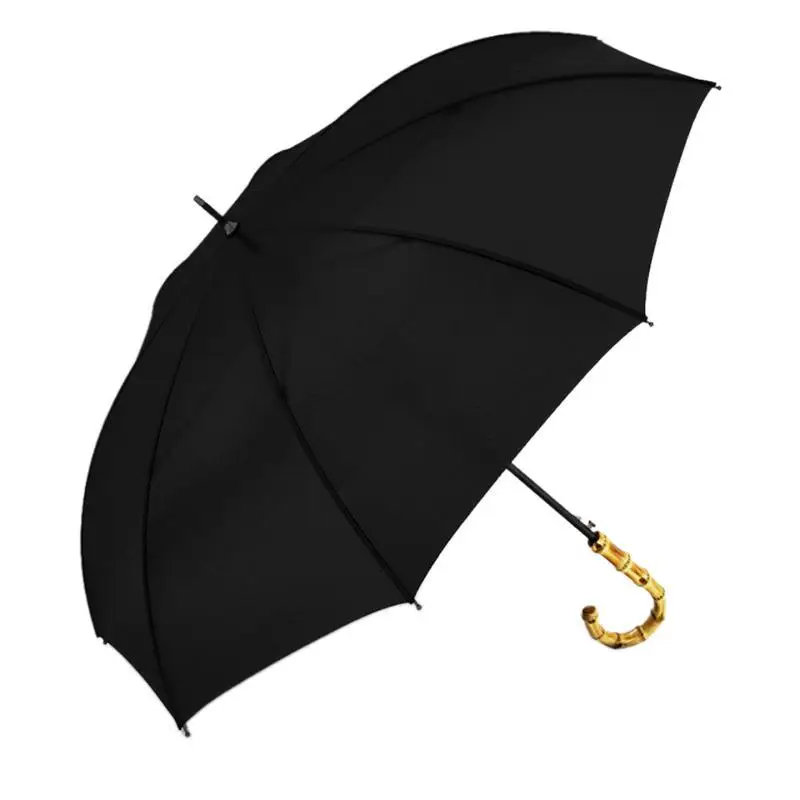 Black Umbrella Outdoor Fashion Large Windproof Luxury Umbrella Uv Protection Fashion Adult Paraguas Grande Rain Gear