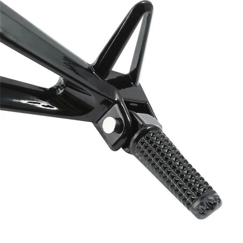NEW HOT In Stock-Aluminum Rear Passenger Footrest Footpeg Bracket Set For Motorcycle Fit For YZF-R3 YZF-R3 2015-2024 MT03
