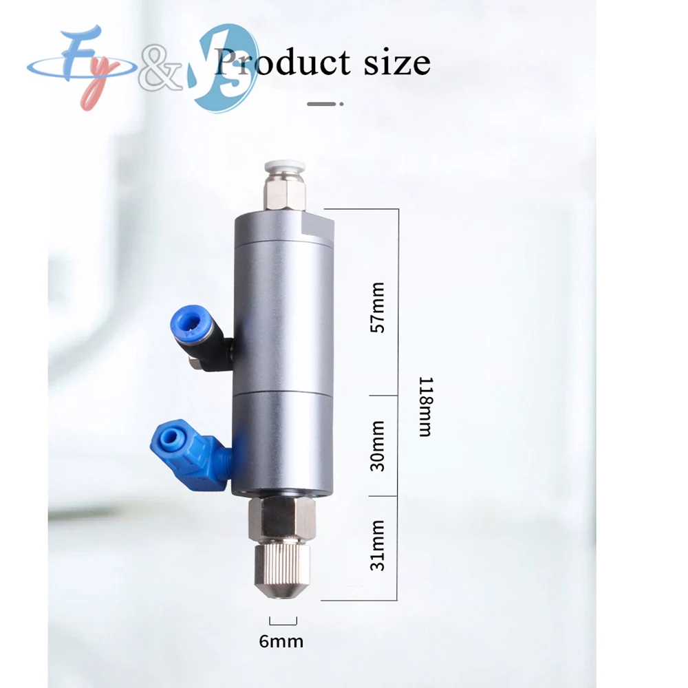 

YS Accurate Precise Mini Check Valve High Precise Metering Output Control Dispensing Valve Needle Plunger Valve