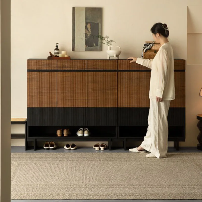 Vertical Living Room Shoe Cabinet Entrance Hall Hallway Save Space Cheap Modern Shoe Shelf Luxury Zapatero Trendy Furniture
