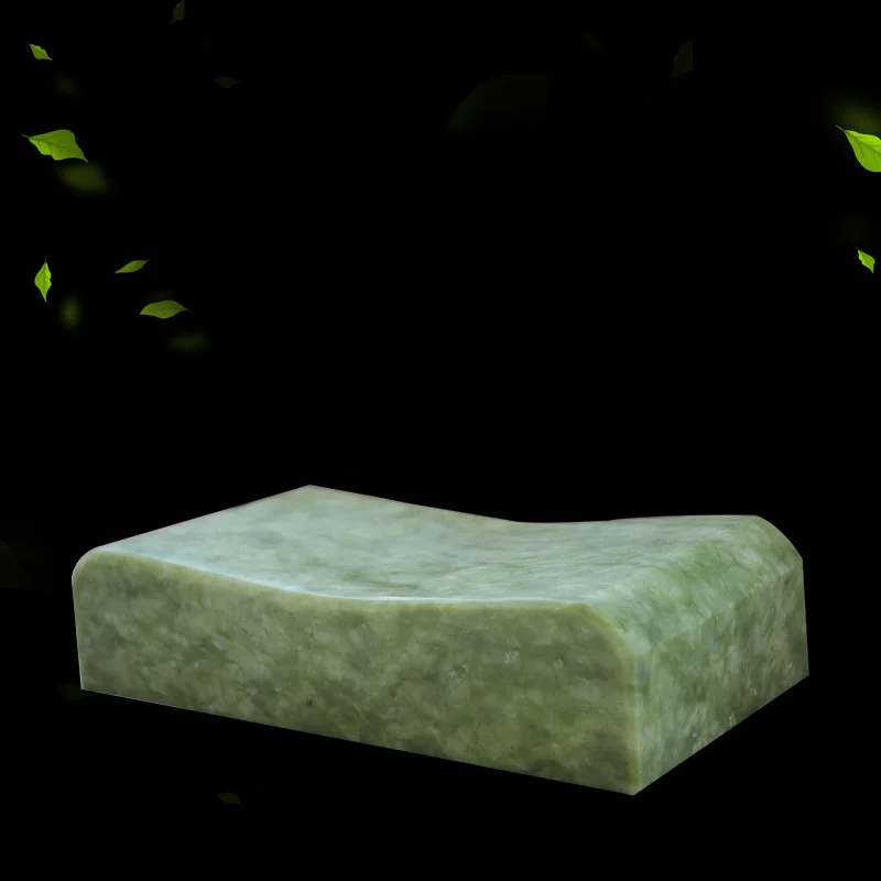 

Нефритовая подушка Souterrain Jade для оздоровления и массажа, охлаждающая, для снятия тепла, прямоугольная, для взрослых