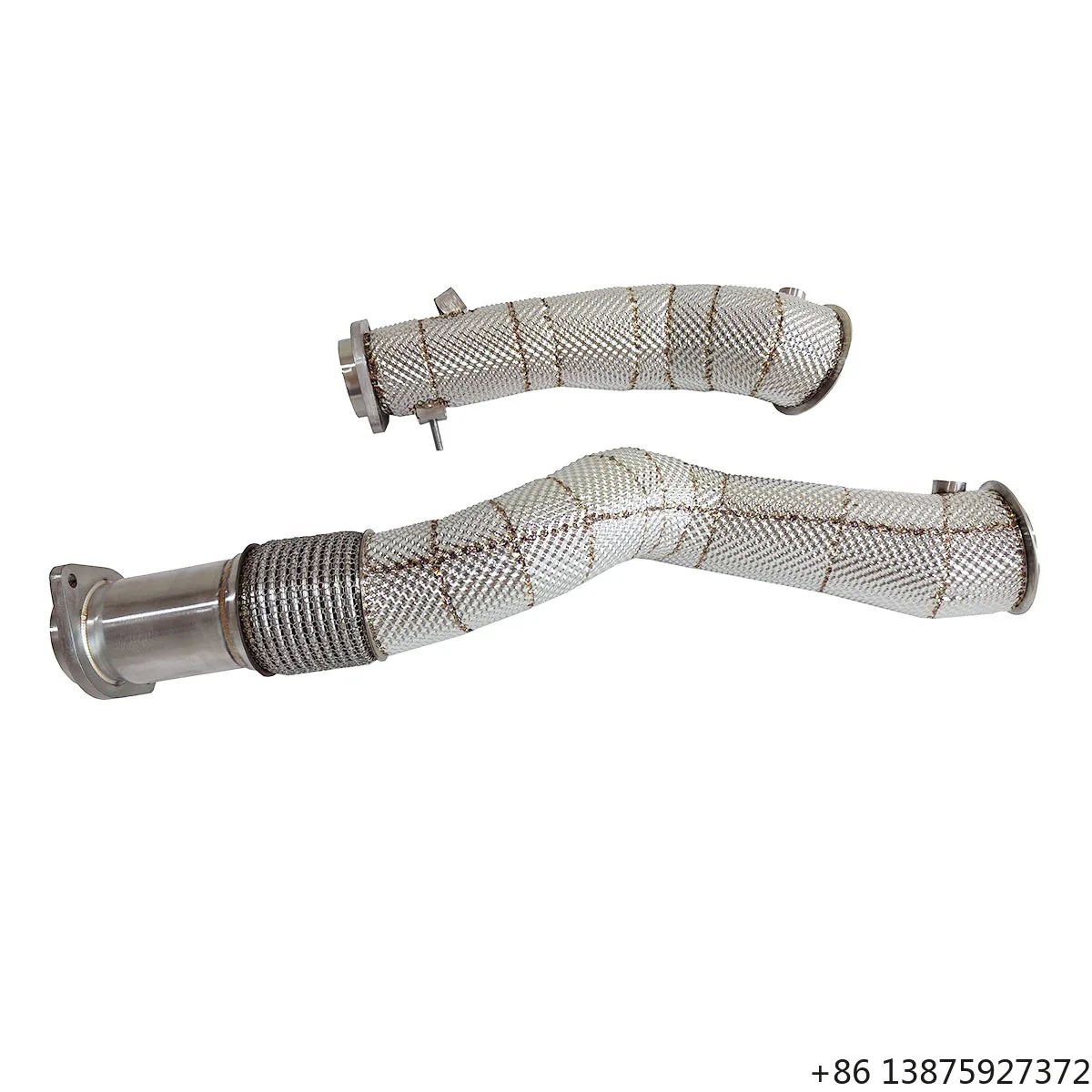 

Ecnal for 2021+ G80 G82 M3 M4 S58 Insulated Stainless Steel High Flow Quality Straight-through Exhaust Downpipe