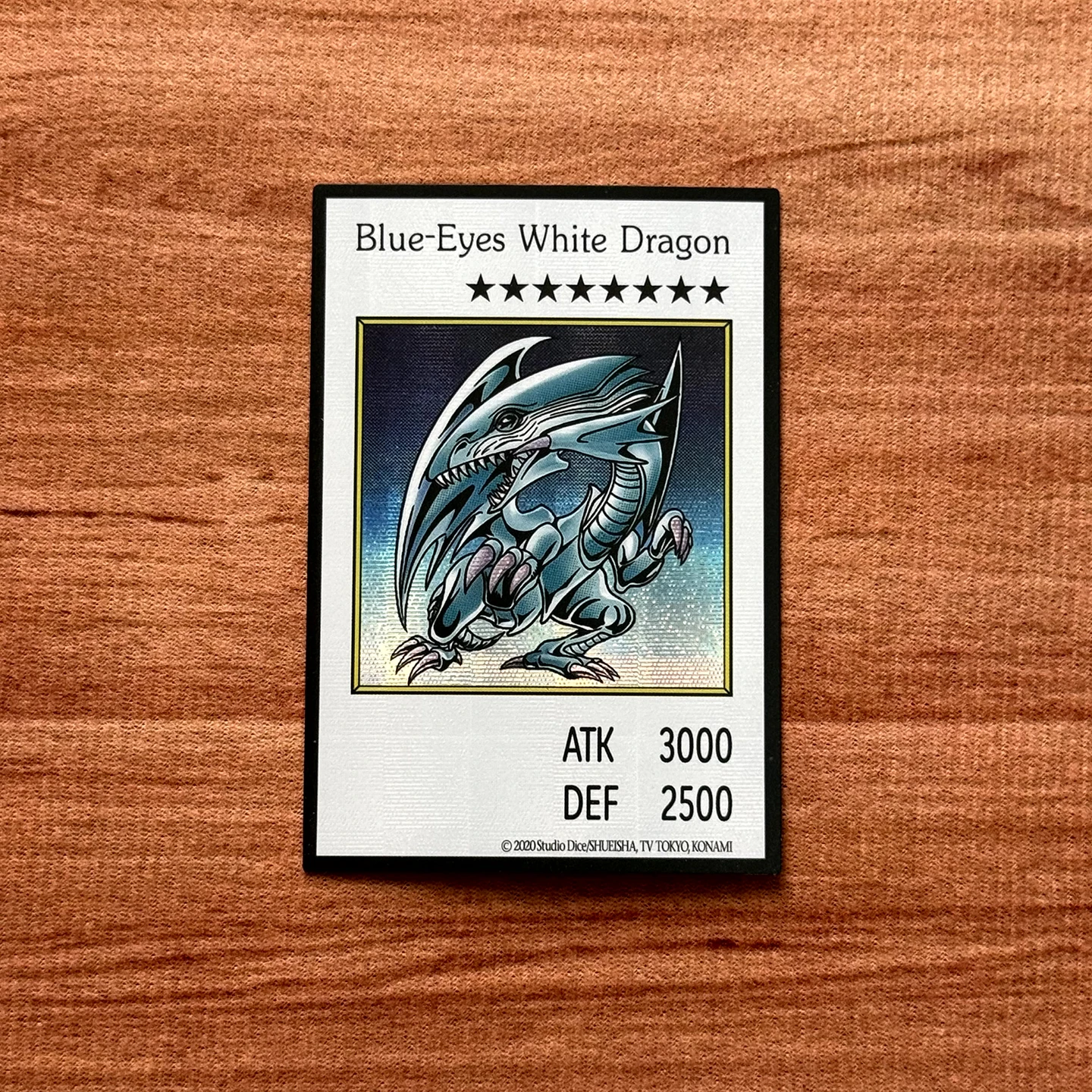 Yugioh ORICA DIY Proxy Cards GMR OF Rare Blue Eyes Dark Magician Egyptian Gods Game Cards