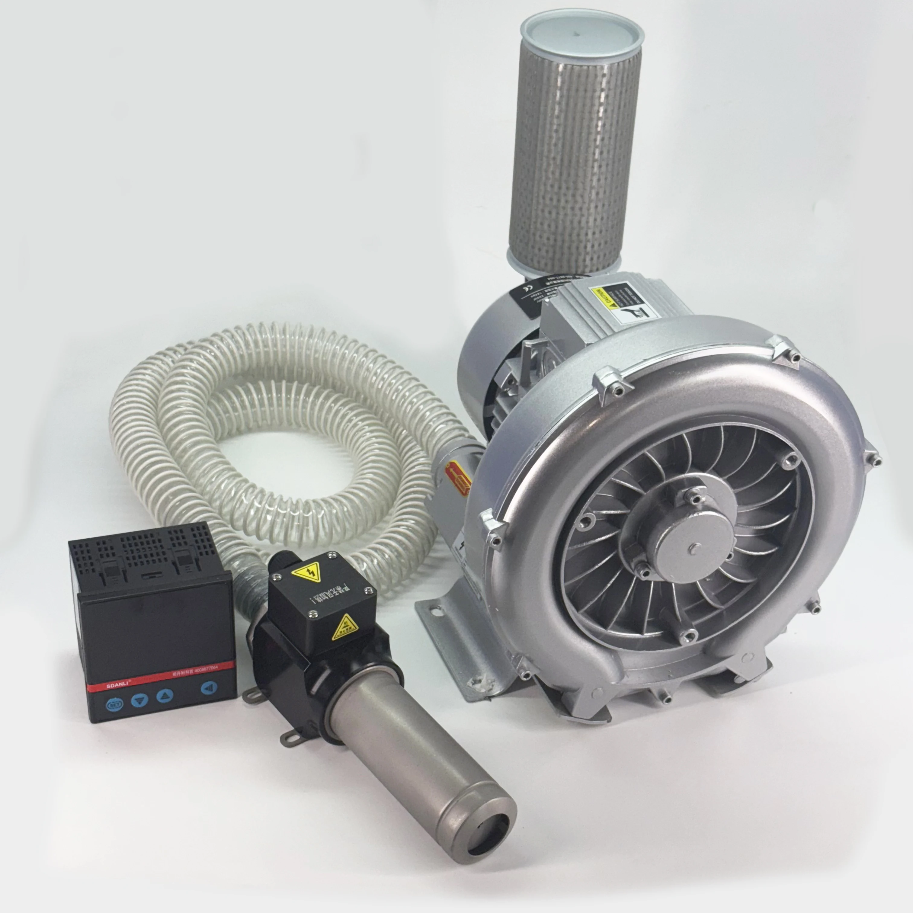 SDANLI industrial small hot air blower 3300W digital communication heat gun compressed air heating