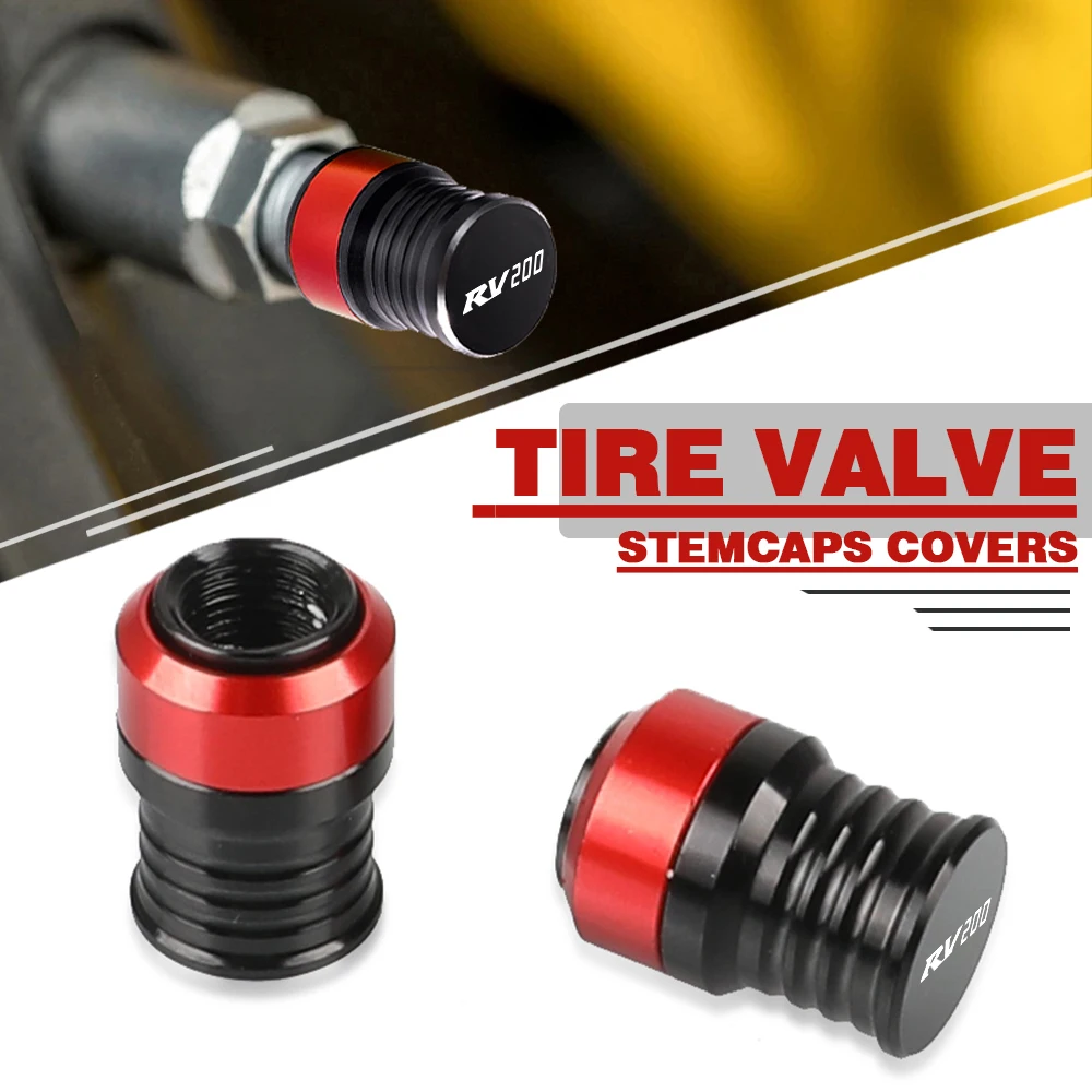 

For SUZUKI RV200 RV 200 125 RV125 2016-2021 2020 Motorcycle Accessories Wheel Tire Valve Stem Caps Airtight Cover CNC Universal