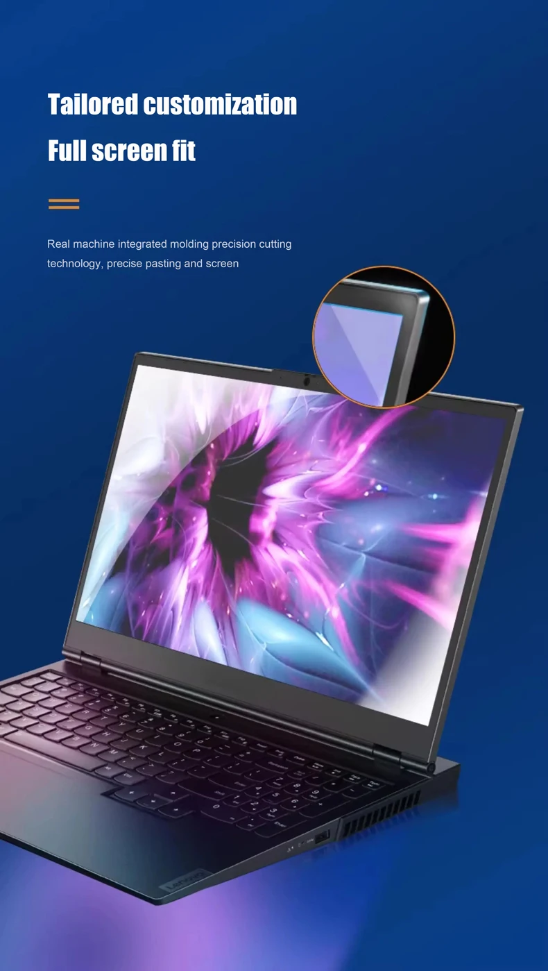 Anti-Blaulicht-Laptop-Bildschirmfolie 13,6/14,6/15,6-Zoll HD Augenschutzfolie Kompatibel mit Lenovo Dell Asus HP – Detail 3