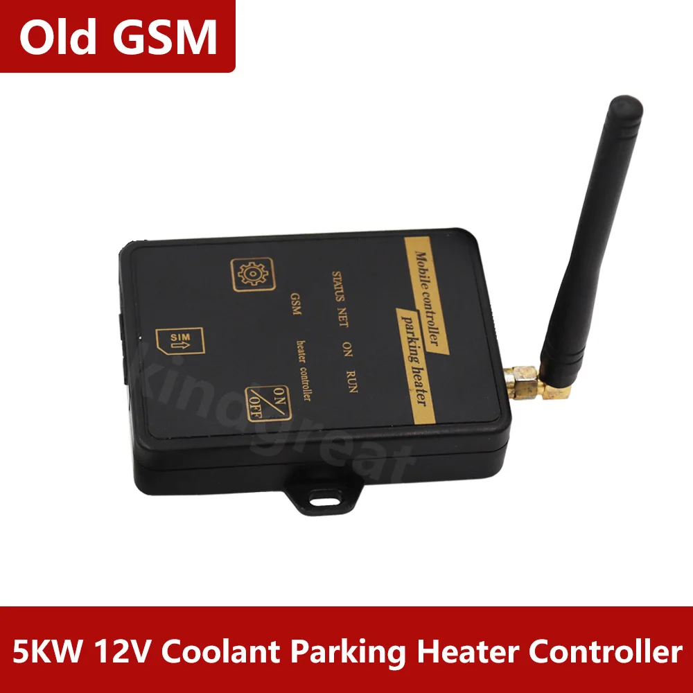 GSM Phone Controller 5KW 12V Diesel/Gasoline RV Car Hydronic Heater Boat Caravan Motorhome Coolant Parking Heater Controller