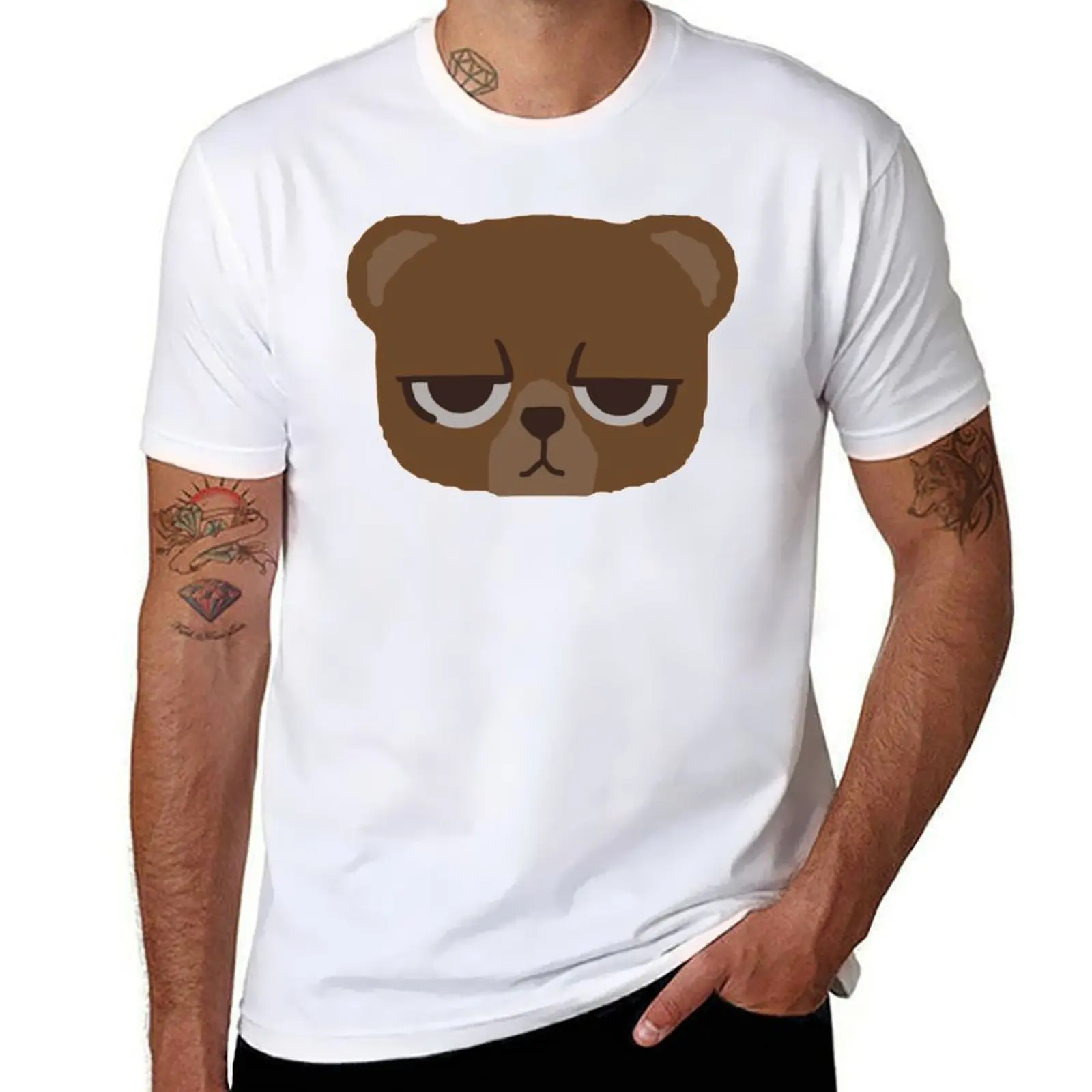 

Alex Chen Bear T-Shirt t shirt man plain t shirts for man graphic vintage T-Shirt