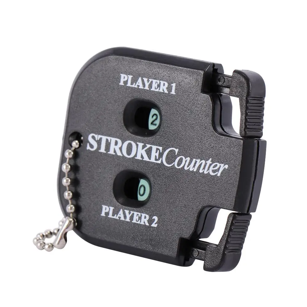 Black Durable Golf Accessories Two Digits Training Aids Count Stroke Score Counter Scoring Keeper Golf Shot