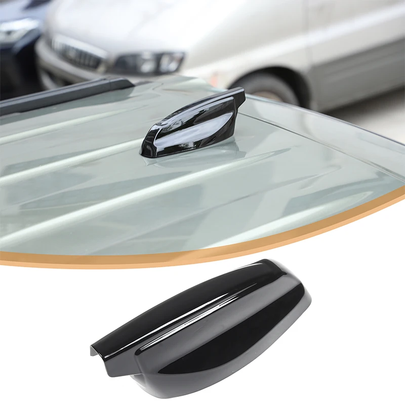 

For Land Rover Defender 90 110 130 2020+ ABS Black Car Shark Fin Antenna Cover Decoration Sticker Car Protection Accessories