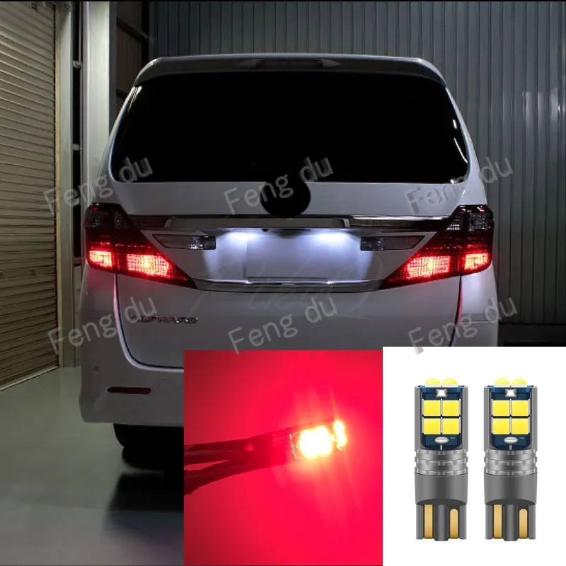 4pcs For 2008-2014 Toyota ALPHARD VELLFIRE 20 series car LED Width Indicator Light Clearance Lights tail lamp Brake lights