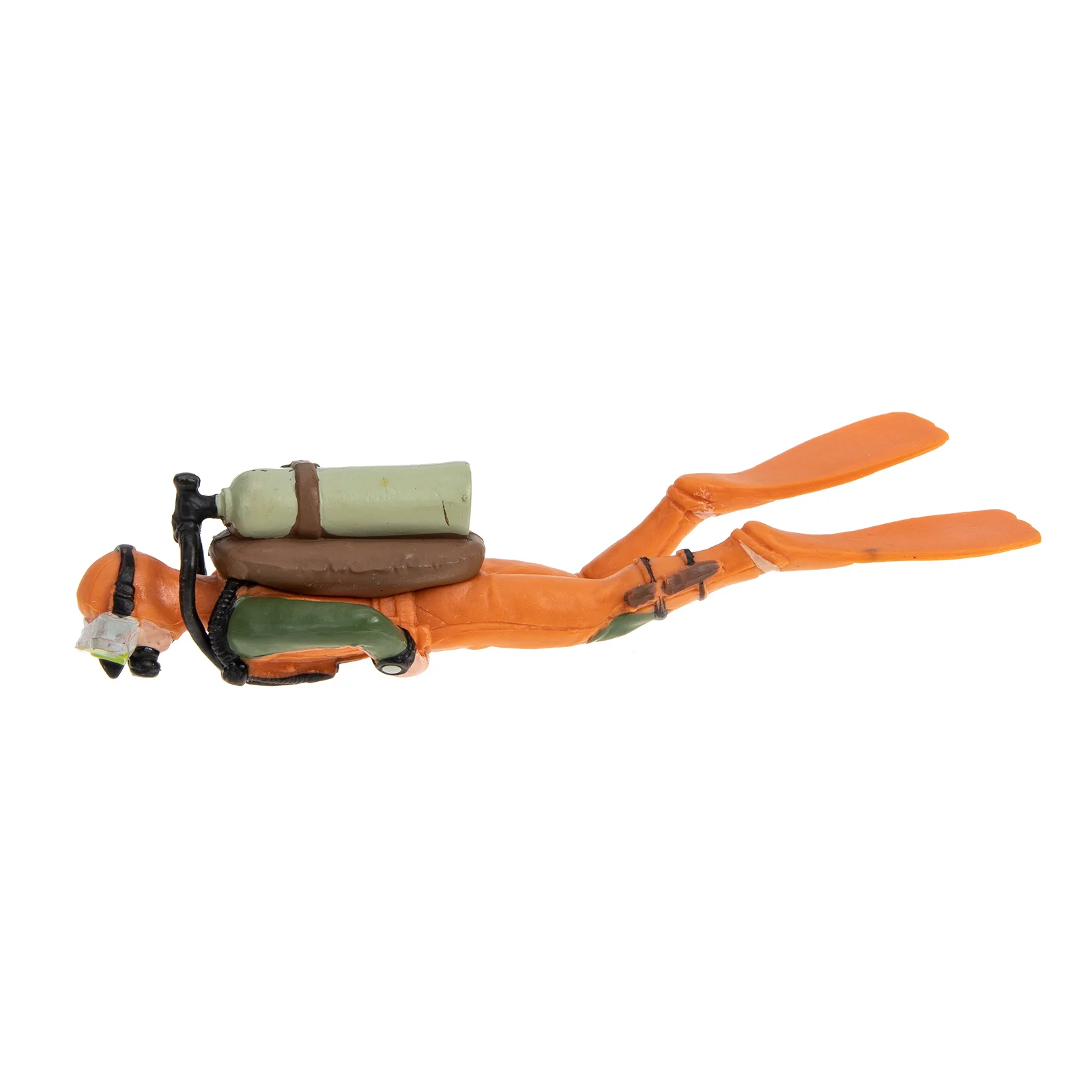 

Fish Tank Resin Diver Simulation Aquarium Decoration Durable Natural Landscape Ornament for Fish Tank Landscaping