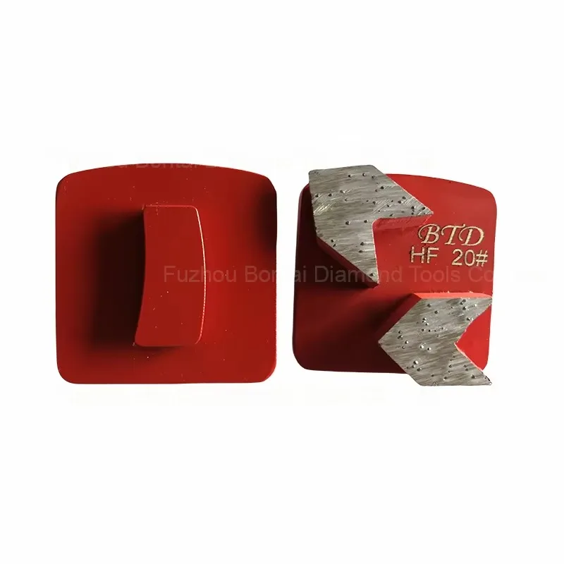 Top-Tier Bespoke Segments Metal Diamond Pads for Grinding Concrete Terrazzo Floor Tools ODM OEM Support