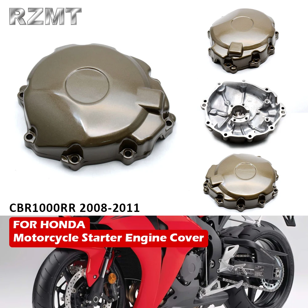 

Motorcycle Left Aluminum Crankcase Engine Stator Cover Fit For Honda CBR1000RR 2008 2009 2010 2011