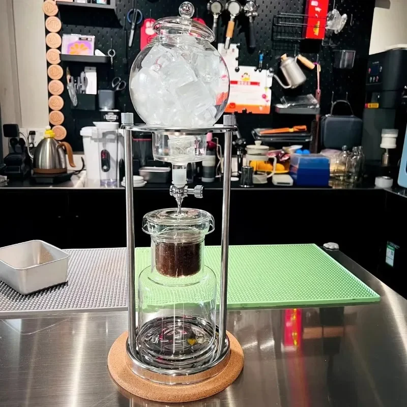 600ml Classic Cold Brew Coffee Ice  Maker Espresso Coffee Drip Pot Drip Coffee  Turkish Maker Espresso Maker