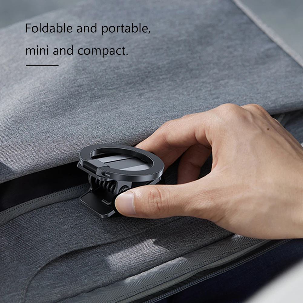 

Магнитное крепление для телефона в самолете, дорожные аксессуары, складной зажим, дорожная подставка для телефона для iPhone 15, 14, 13, 12 Pro Max Series