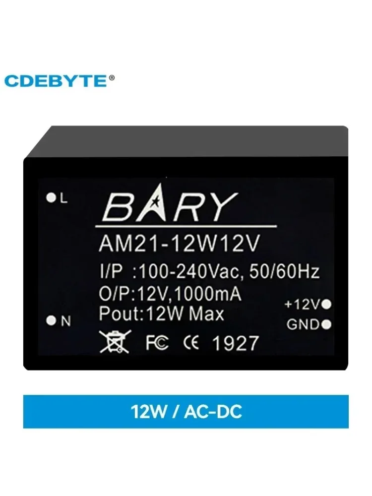 Moduł zasilacza Buck AC-DC 3W/5W/12W/20W/24W DIP CDEBYTE Seria AM21-V, szeroki zakres napięć, ultracienki rozmiar — zdjęcie produktu 7