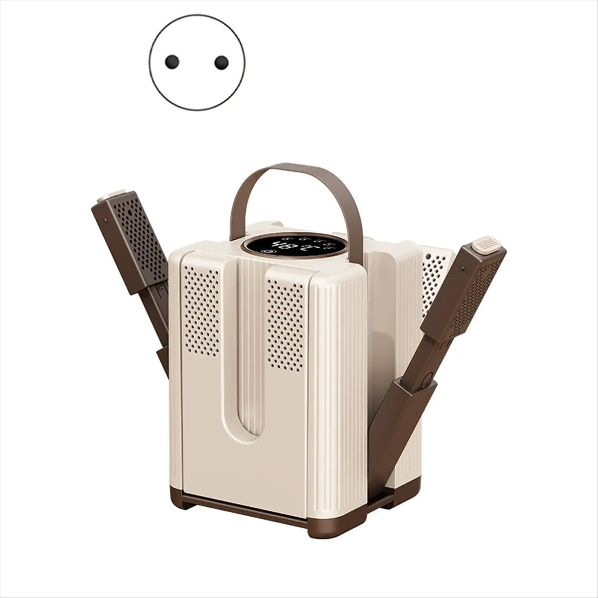 2026 NEW New Six-Arm Folding Telescopic Shoe Dryer Winter Deodorization Remove Moisture Shoe Dryer Socks Dryer EU