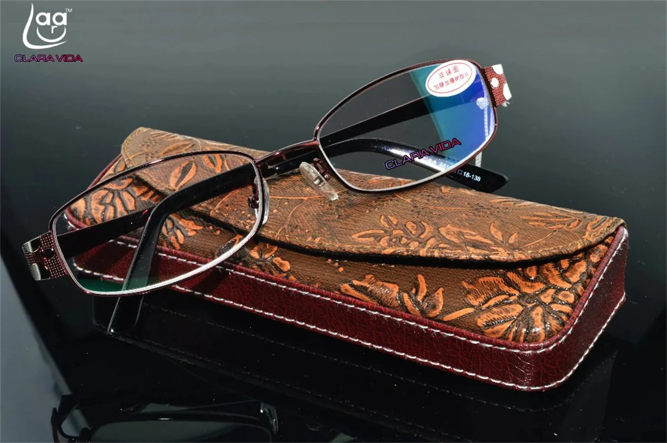 

Luxury First Lady's Women Custom Bubble Lady Antireflection Coated Reading Glasses + Case+1.0 +1.5 +2.0 +2.5 +3.0 +3.5+4.0