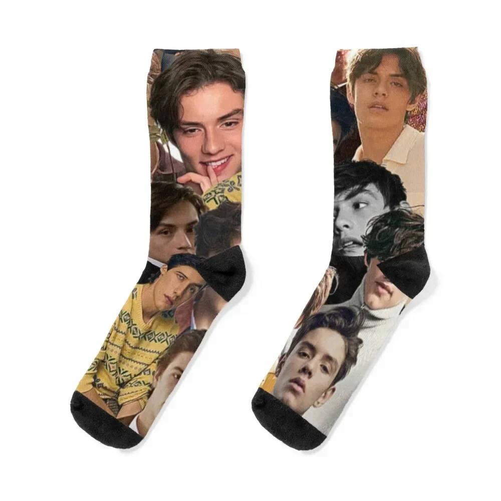 

louis partridge photo collage Socks summer Children's hip hop Socks Male Women's