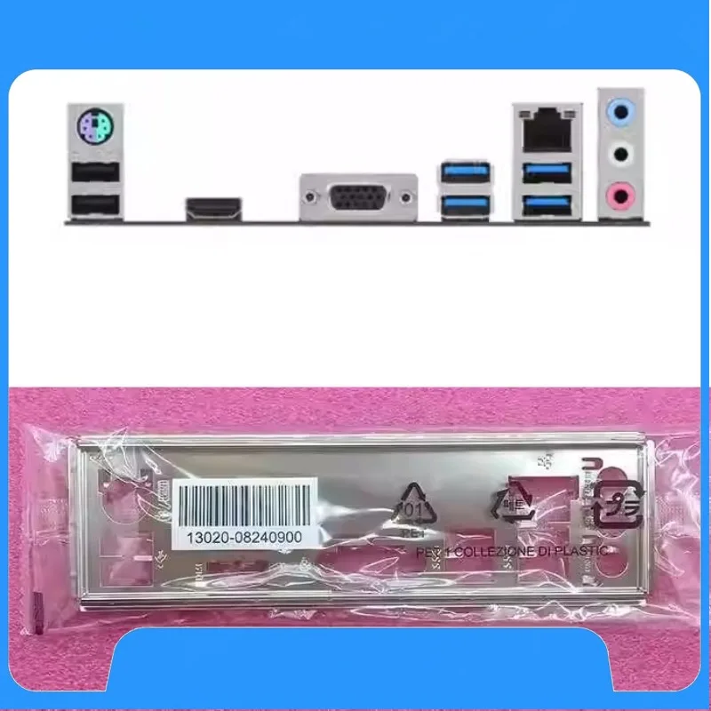 Original IO I/O Shield Back Plate for ASUS PRIME H510M-K R2.0 Motherboard Bezel Blank Baffle