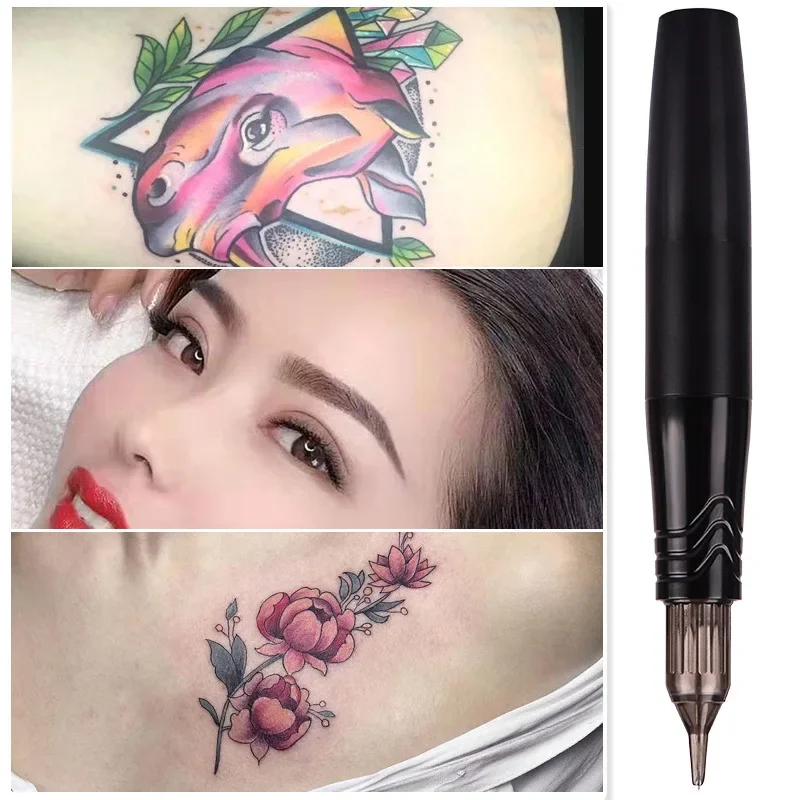 Double-headed tattoo pen, fine pen embroidery pen, Mada machine cutting line tattoo pen, all-in-one machine tattoo set.