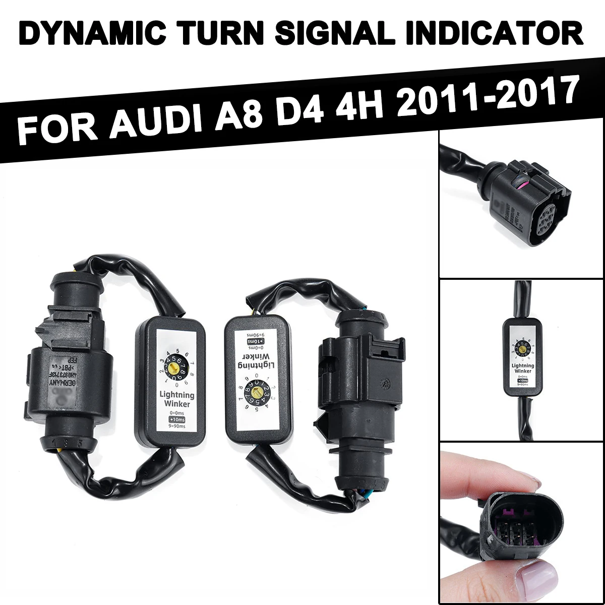 

For Audi A8 2011 2012 2013 2014 2015 2016 2017 2018 2019 Dynamic Turn Signal Indicator LED Taillight Add-on Module Cable