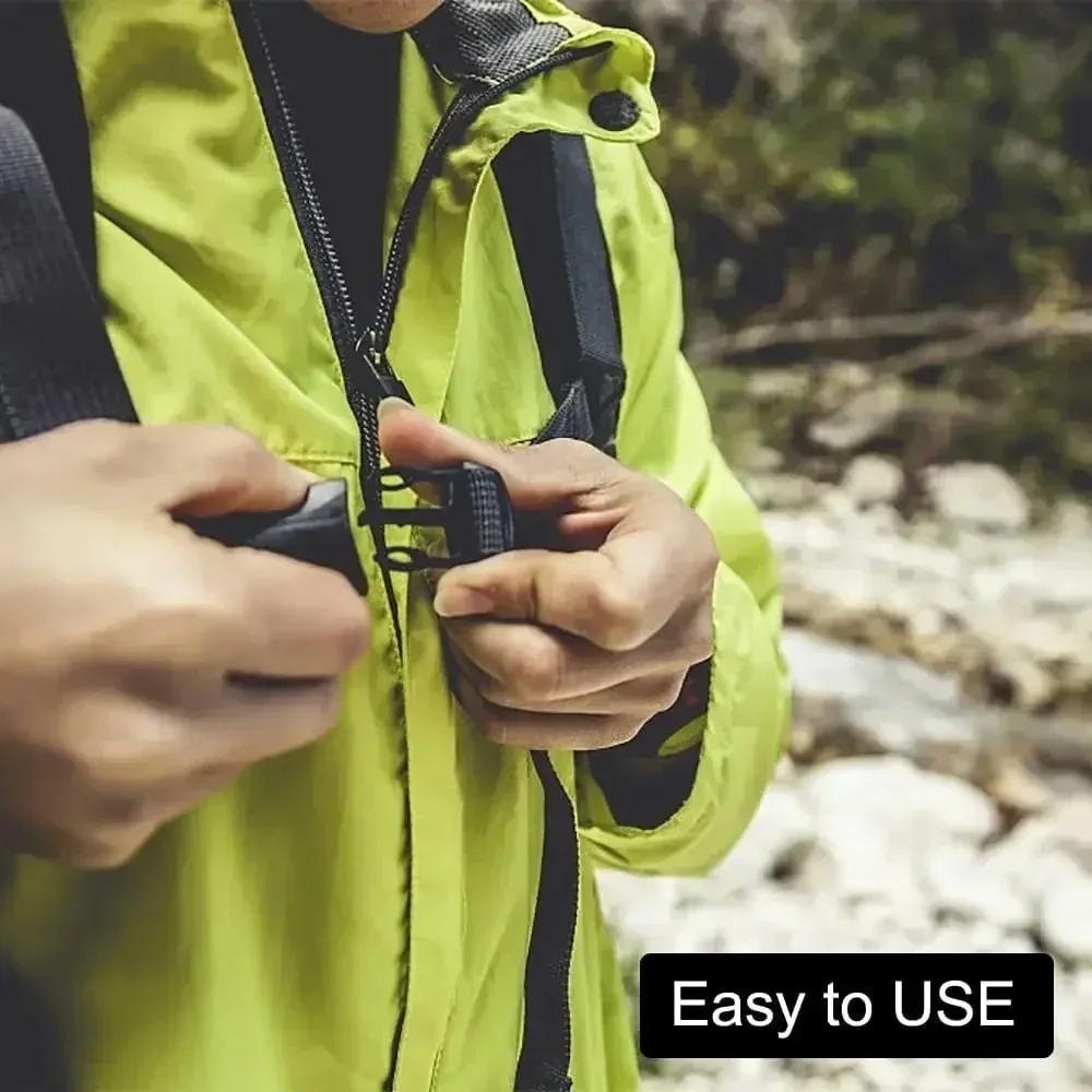 Backpack Chest Strap Adjustable Easy Detachable Shoulder Harness Strap For Outdoor Camping Tactical Bags Backpack Accessories