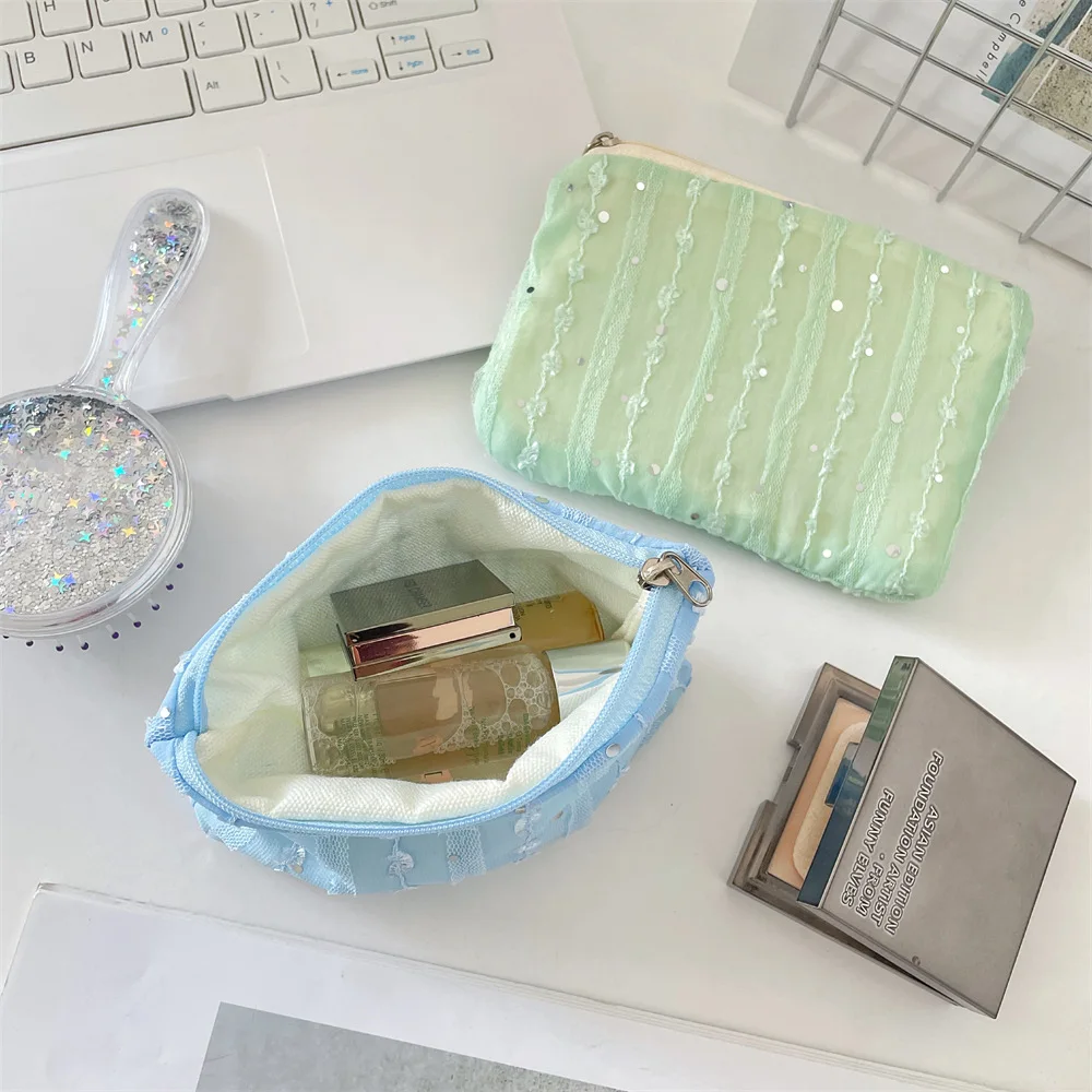 تألق ثلاثية الأبعاد الشيفون زهرة محفظة نسائية للعملات المعدنية محفظة مفتاح سماعة الحقيبة عملة الحقيبة حافظة للبطاقات حامل رخصة القيادة الفتيات لطيف محفظة