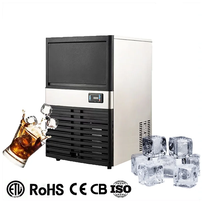 

Manufacture of split air coolers in China Commercial 30 120 kg cube block ice machines Automatic ice machines